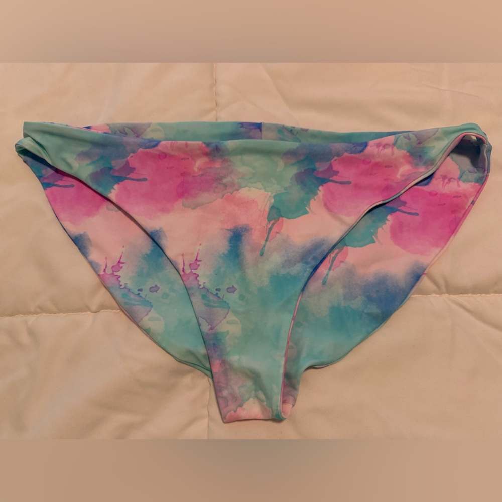 EUC Fused Hawaii Just Breathe Hapuna Bikini Bottom